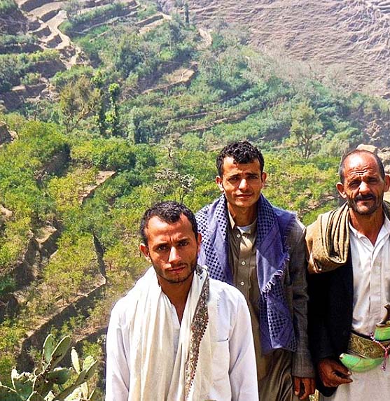 イエメンのコーヒー生産者
